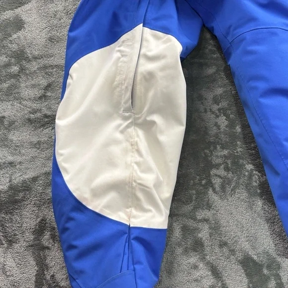 Spyder Jacket Women’s 4 Spring Full Zip Hooded Performance Lined Gorp White Blue - Picture 8 of 16